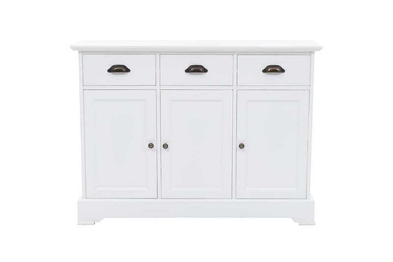 Skjenk med 3 dører MDF og furu 105x35x77,5 cm - Oppbevaring - Oppbevaringsmøbler - Sideboard & skjenker
