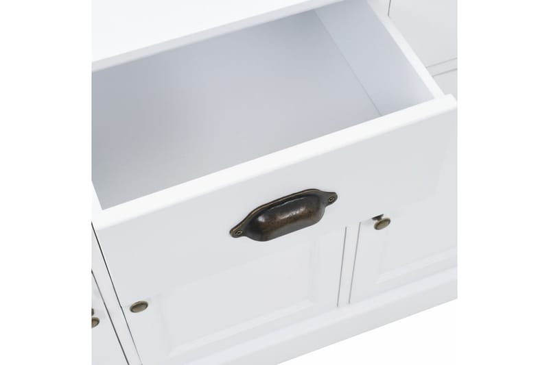 Skjenk med 3 dører MDF og furu 105x35x77,5 cm - Oppbevaring - Oppbevaringsmøbler - Sideboard & skjenker