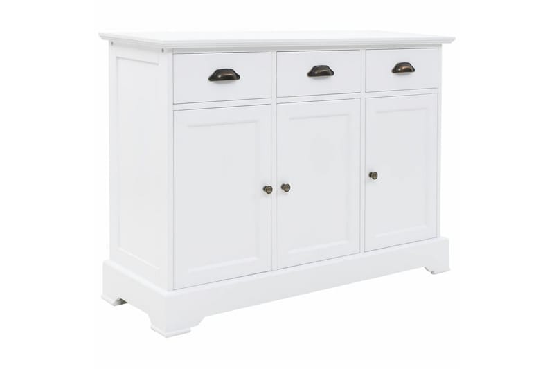 Skjenk med 3 dører MDF og furu 105x35x77,5 cm - Oppbevaring - Oppbevaringsmøbler - Sideboard & skjenker