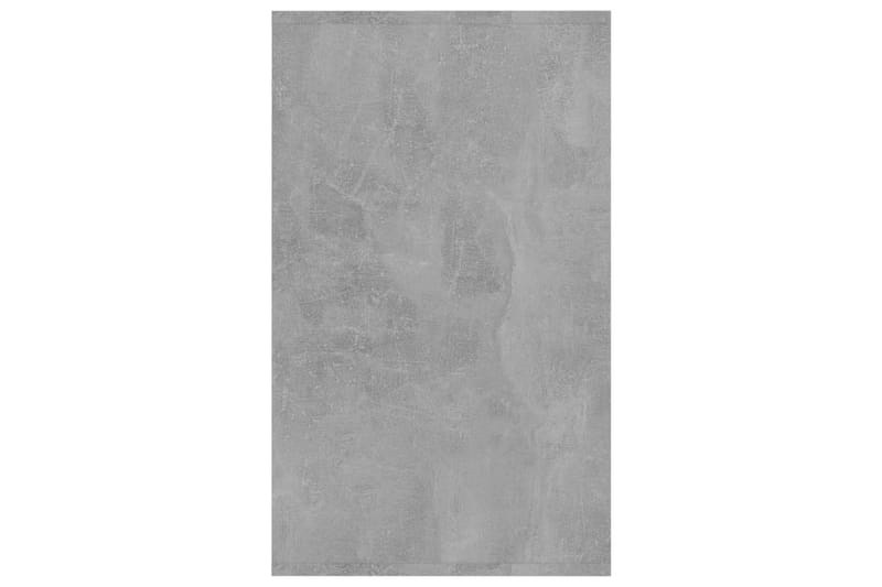 Skjenk med 3 skuffer betonggrå 120x41x75 cm sponplate - Grå - Oppbevaring - Oppbevaringsmøbler - Sideboard & skjenker