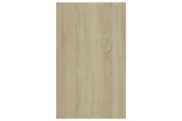 Skjenk med 3 skuffer sonoma eik 120x41x75 cm sponplate - Brun - Oppbevaring - Oppbevaringsmøbler - Sideboard & skjenker