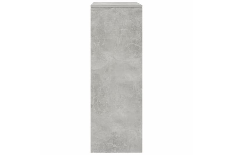 Skjenk med 6 skuffer betonggrå 50x34x96 cm sponplate - Oppbevaring - Oppbevaringsmøbler - Sideboard & skjenker