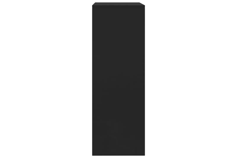 Skjenk med 6 skuffer svart 50x34x96 cm sponplate - Sideboard & skjenker