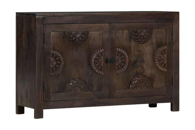 Skjenk med utskåret design 110x35x70 cm heltre mango - Oppbevaring - Oppbevaringsmøbler - Sideboard & skjenker