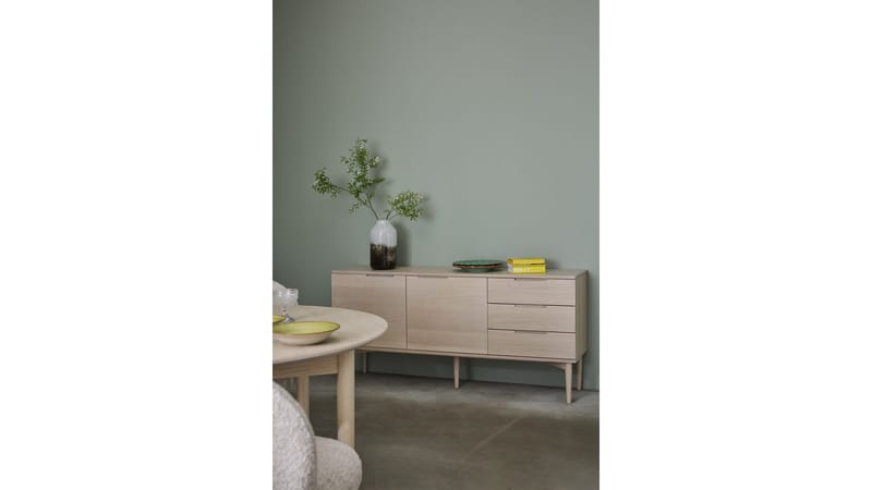 Skjenk Nordal 2+3 - Hvitpigmentert - Oppbevaring - Oppbevaringsmøbler - Sideboard & skjenker