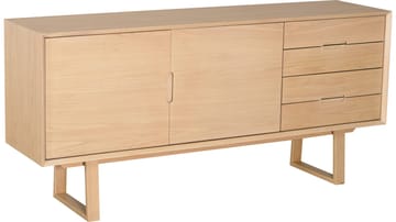 Skjenk Norvik - Brunlakkert, hvitpigmentert eikefiner - Oppbevaring - Oppbevaringsmøbler - Sideboard & skjenker