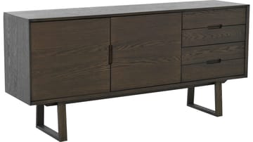 Skjenk Norvik - brunlakkert eikefiner og hvitpigmentert finish - Oppbevaring - Oppbevaringsmøbler - Sideboard & skjenker