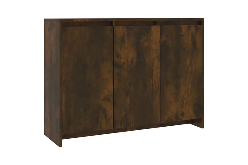 Skjenk røkt eik 102x33x75 cm sponplate - Brun - Oppbevaring - Oppbevaringsmøbler - Sideboard & skjenker