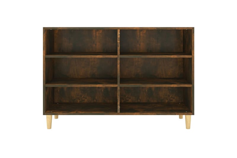 Skjenk røkt eik 103,5x35x70 cm sponplate - Brun - Sideboard & skjenker