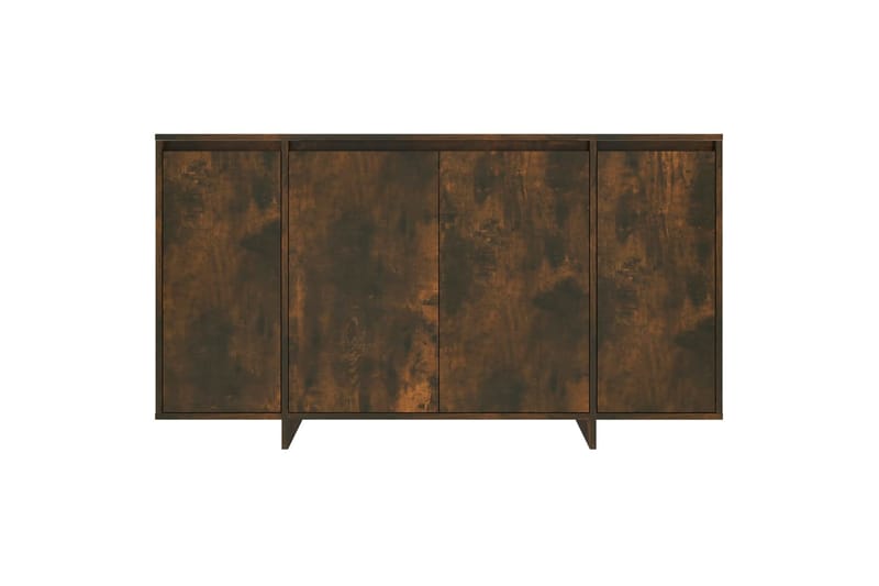 Skjenk røkt eik 135x41x75 cm sponplate - Brun - Oppbevaring - Oppbevaringsmøbler - Sideboard & skjenker