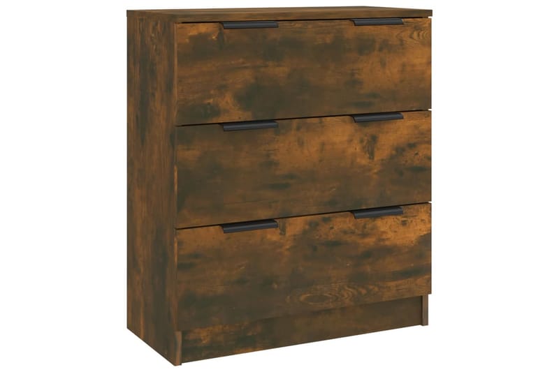 Skjenk røkt eik 60x30x70 cm konstruert tre - Brun - Oppbevaring - Oppbevaringsmøbler - Sideboard & skjenker