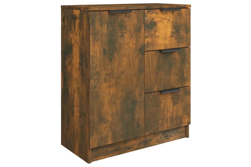 Skjenk røkt eik 60x30x70 cm konstruert tre - Brun - Oppbevaring - Oppbevaringsmøbler - Sideboard & skjenker