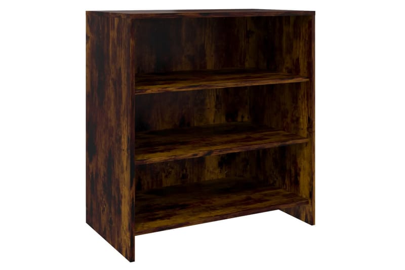 Skjenk røkt eik 70x40,5x75 cm sponplate - Brun - Sideboard & skjenker