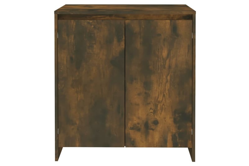 Skjenk røkt eik 70x40x73,5 cm sponplate - Brun - Sideboard & skjenker