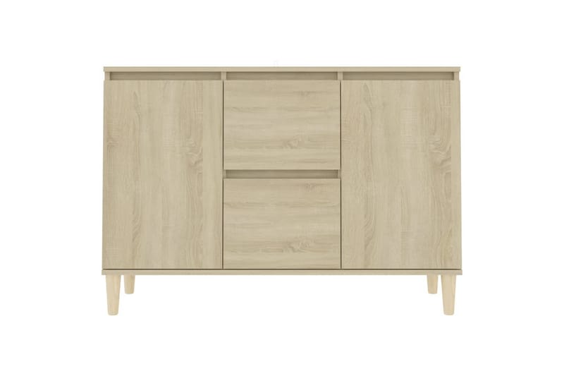 Skjenk sonoma eik 103,5x35x70 cm sponplate - Brun - Sideboard & skjenker