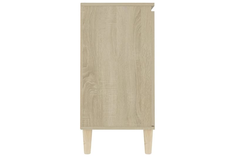 Skjenk sonoma eik 103,5x35x70 cm sponplate - Brun - Sideboard & skjenker