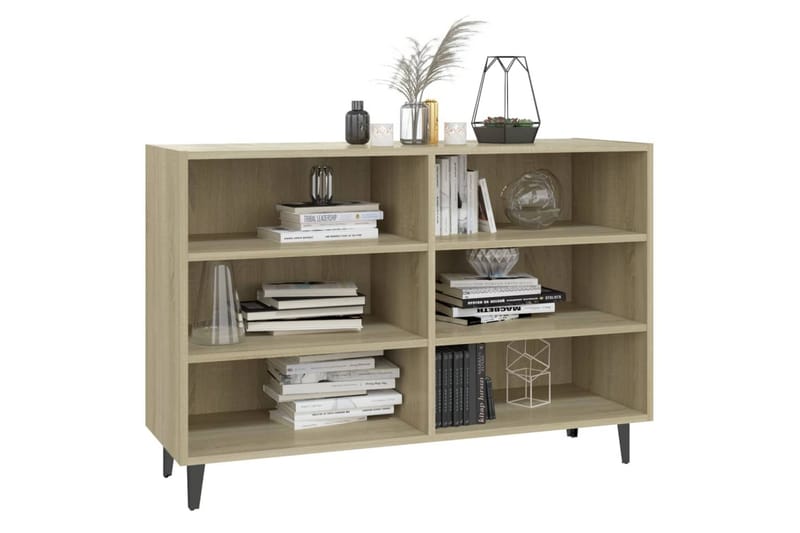 Skjenk sonoma eik 103,5x35x70 cm sponplate - Brun - Oppbevaring - Oppbevaringsmøbler - Sideboard & skjenker