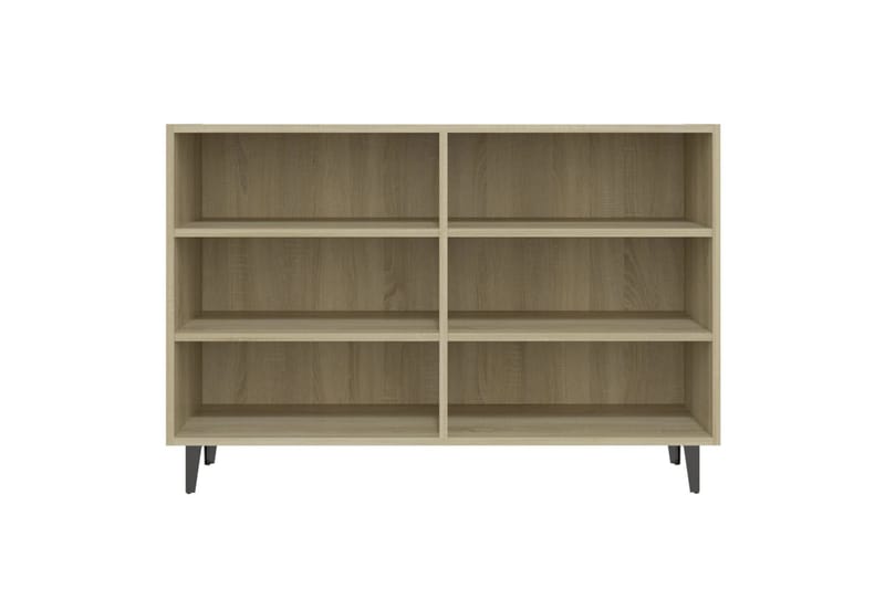 Skjenk sonoma eik 103,5x35x70 cm sponplate - Brun - Sideboard & skjenker