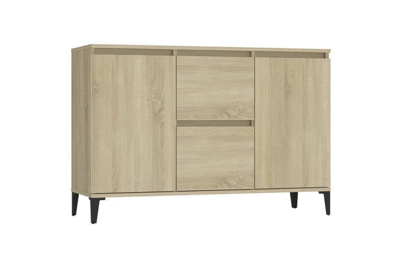 Skjenk sonoma eik 104x35x70 cm sponplate - Brun - Oppbevaring - Oppbevaringsmøbler - Sideboard & skjenker