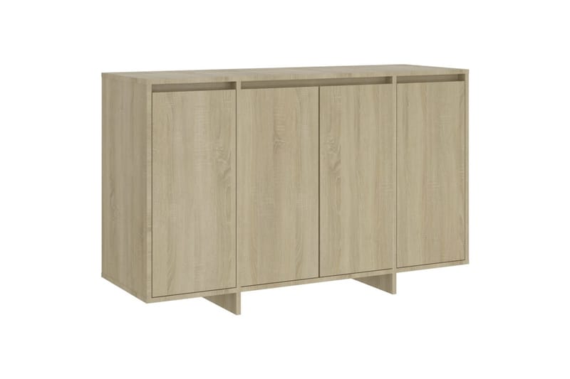Skjenk sonoma eik 120x41x75 cm sponplate - Beige - Oppbevaring - Oppbevaringsmøbler - Sideboard & skjenker