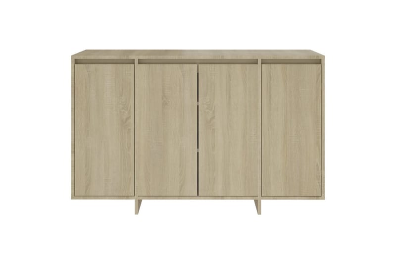 Skjenk sonoma eik 120x41x75 cm sponplate - Beige - Sideboard & skjenker