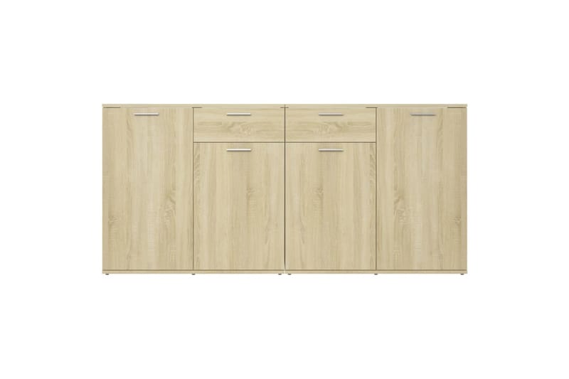 Skjenk sonoma eik 160x36x75 cm sponplate - Brun - Oppbevaring - Oppbevaringsmøbler - Sideboard & skjenker