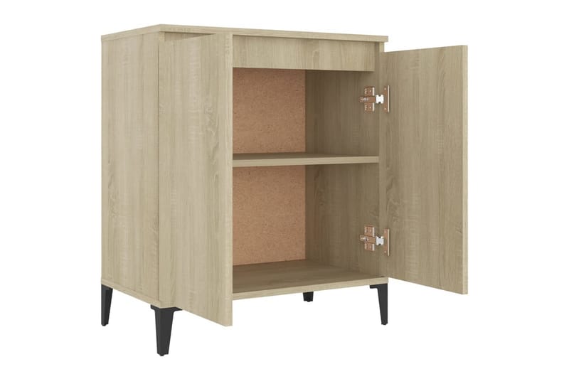 Skjenk sonoma eik 60x35x70 cm sponplate - Brun - Oppbevaring - Oppbevaringsmøbler - Sideboard & skjenker