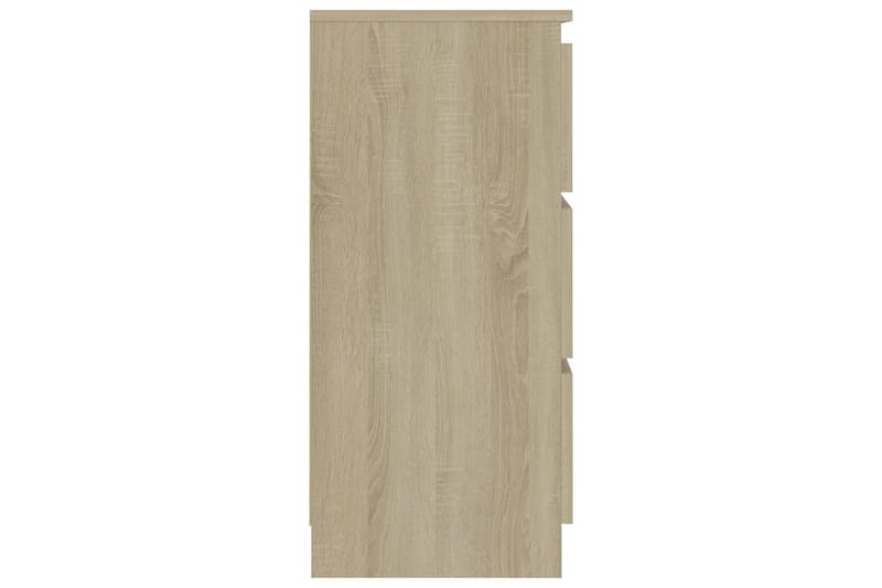 Skjenk sonoma eik 60x35x76 cm sponplate - Brun - Oppbevaring - Oppbevaringsmøbler - Sideboard & skjenker