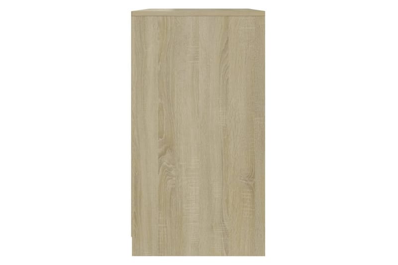 Skjenk sonoma eik 70x40,5x75 cm sponplate - Beige - Oppbevaring - Oppbevaringsmøbler - Sideboard & skjenker