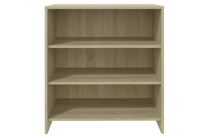 Skjenk sonoma eik 70x40,5x75 cm sponplate - Beige - Oppbevaring - Oppbevaringsmøbler - Sideboard & skjenker