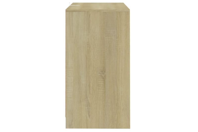 Skjenk sonoma eik 70x41x75 cm sponplate - Brun - Sideboard & skjenker