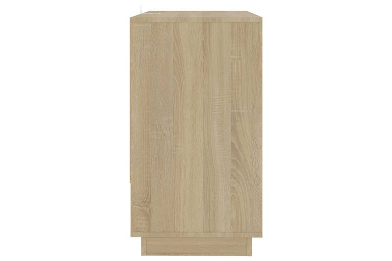 Skjenk sonoma eik 70x41x75 cm sponplate - Brun - Sideboard & skjenker