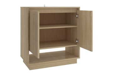 Skjenk sonoma eik 70x41x75 cm sponplate - Brun - Oppbevaring - Oppbevaringsmøbler - Sideboard & skjenker
