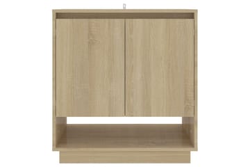 Skjenk sonoma eik 70x41x75 cm sponplate - Brun - Oppbevaring - Oppbevaringsmøbler - Sideboard & skjenker