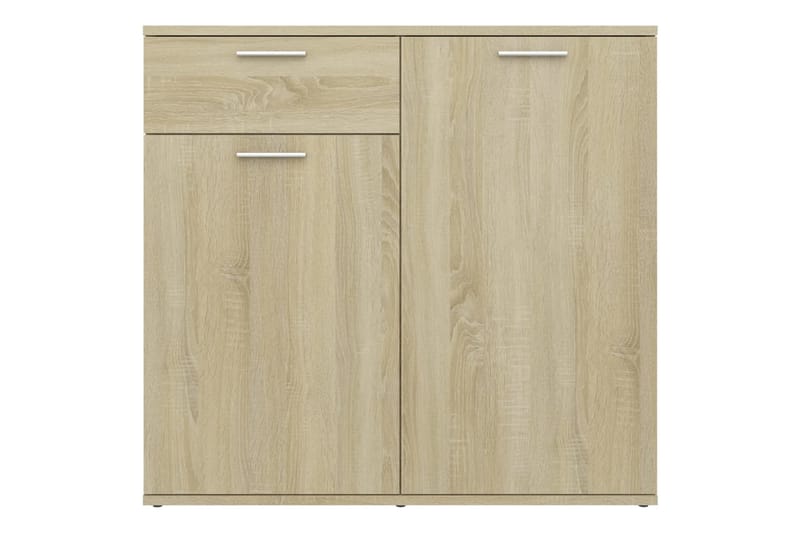 Skjenk sonoma eik 80x36x75 cm sponplate - Brun - Oppbevaring - Oppbevaringsmøbler - Sideboard & skjenker