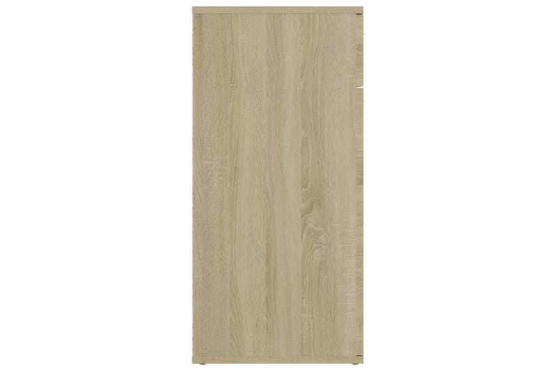 Skjenk sonoma eik 80x36x75 cm sponplate - Brun - Oppbevaring - Oppbevaringsmøbler - Sideboard & skjenker