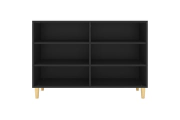 Skjenk svart 103,5x35x70 cm sponplate - Svart - Oppbevaring - Oppbevaringsmøbler - Sideboard & skjenker