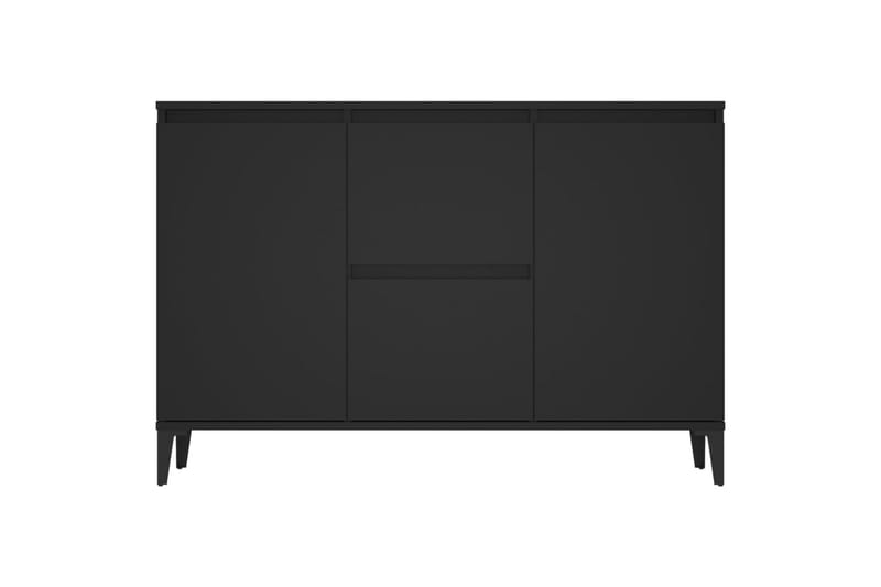 Skjenk svart 104x35x70 cm sponplate - Svart - Oppbevaring - Oppbevaringsmøbler - Sideboard & skjenker