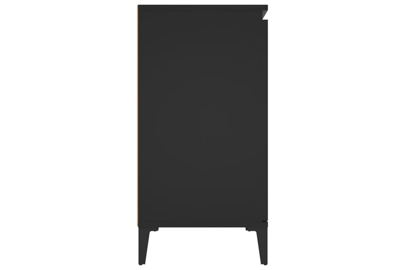 Skjenk svart 104x35x70 cm sponplate - Svart - Oppbevaring - Oppbevaringsmøbler - Sideboard & skjenker