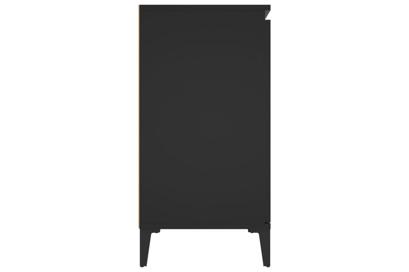 Skjenk svart 104x35x70 cm sponplate - Svart - Sideboard & skjenker