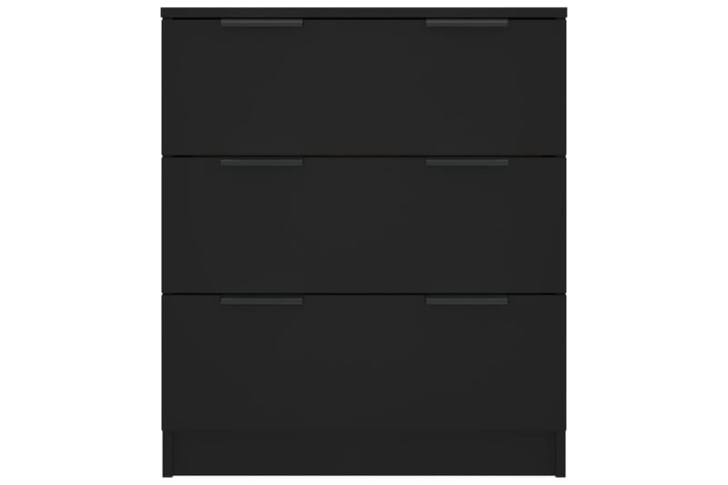 Skjenk svart 60x30x70 cm konstruert tre - Svart - Oppbevaring - Oppbevaringsmøbler - Sideboard & skjenker