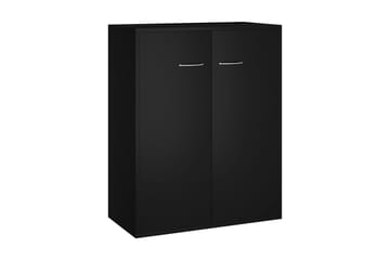 Skjenk svart 60x30x75 cm sponplate - Oppbevaring - Oppbevaringsmøbler - Sideboard & skjenker
