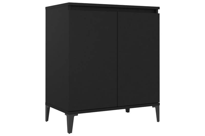 Skjenk svart 60x35x70 cm sponplate - Svart - Oppbevaring - Oppbevaringsmøbler - Sideboard & skjenker
