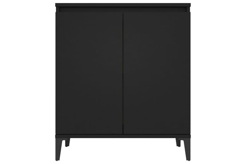 Skjenk svart 60x35x70 cm sponplate - Svart - Oppbevaring - Oppbevaringsmøbler - Sideboard & skjenker