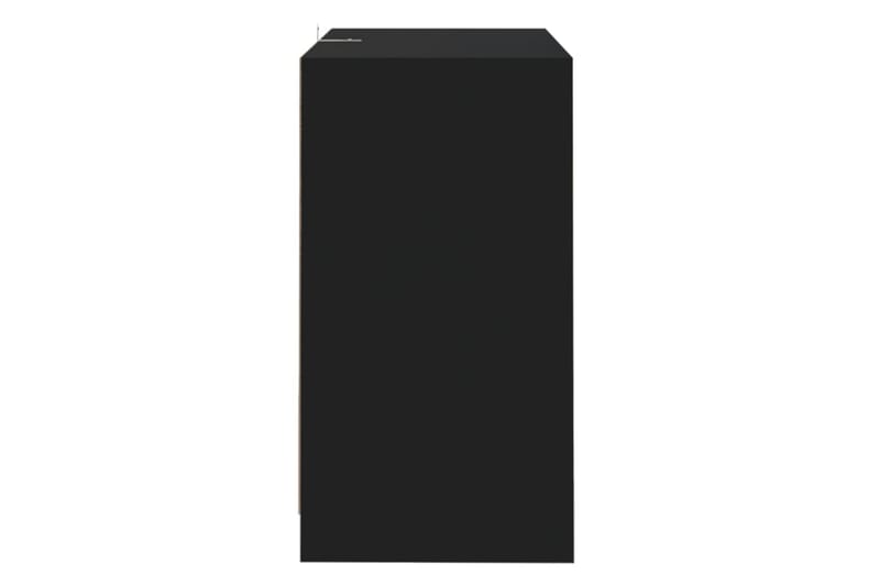 Skjenk svart 70x41x75 cm sponplate - Svart - Oppbevaring - Oppbevaringsmøbler - Sideboard & skjenker
