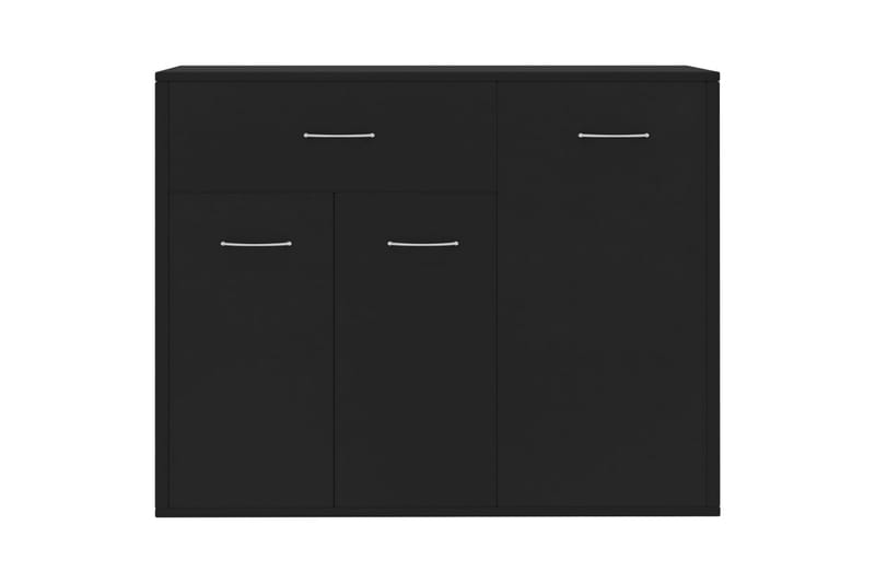 Skjenk svart 88x30x70 cm sponplate - Oppbevaring - Oppbevaringsmøbler - Sideboard & skjenker