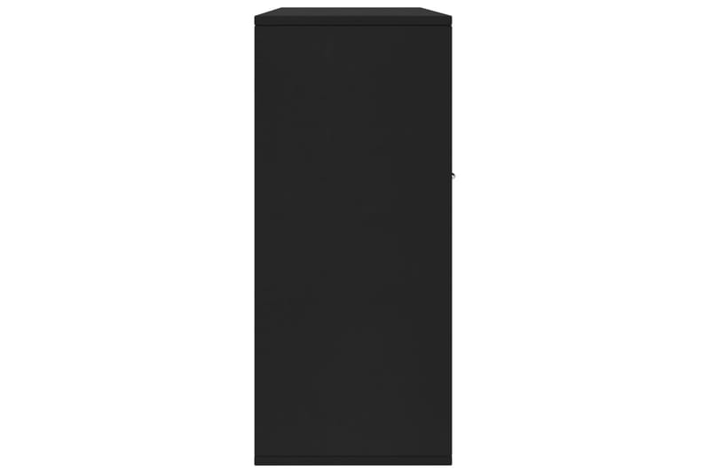 Skjenk svart 88x30x70 cm sponplate - Sideboard & skjenker