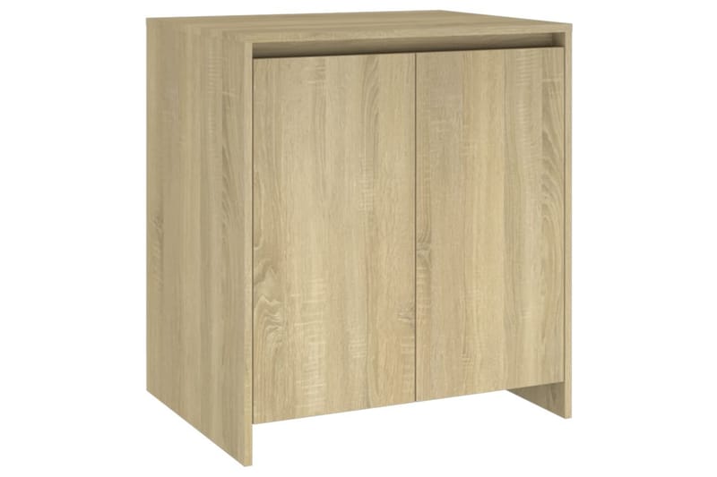Skjenker 2 stk sonoma eik konstruert tre - Beige - Oppbevaring - Oppbevaringsmøbler - Sideboard & skjenker