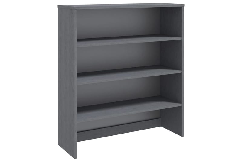 Skjenketopp mørkegrå 90x30x100 cm heltre furu - Grå - Oppbevaring - Oppbevaringsmøbler - Sideboard & skjenker