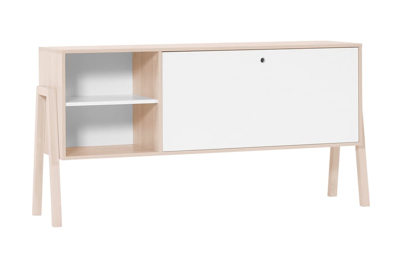 SPOT Skjenk Tre / Natur / Hvit - VOX - Sideboard & skjenker